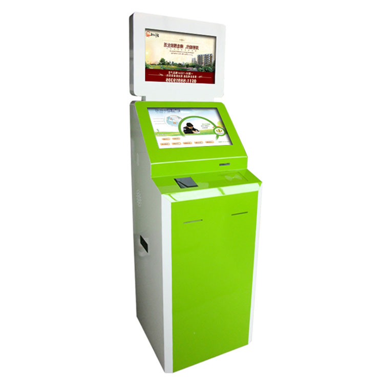 定制款雙屏自助終端一體機