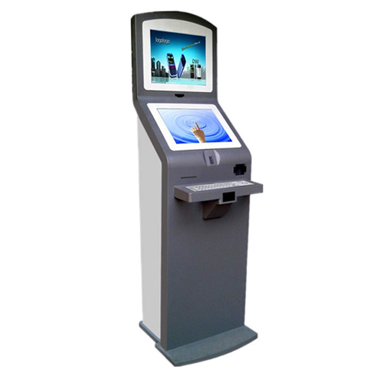 立式雙屏查詢機(jī)